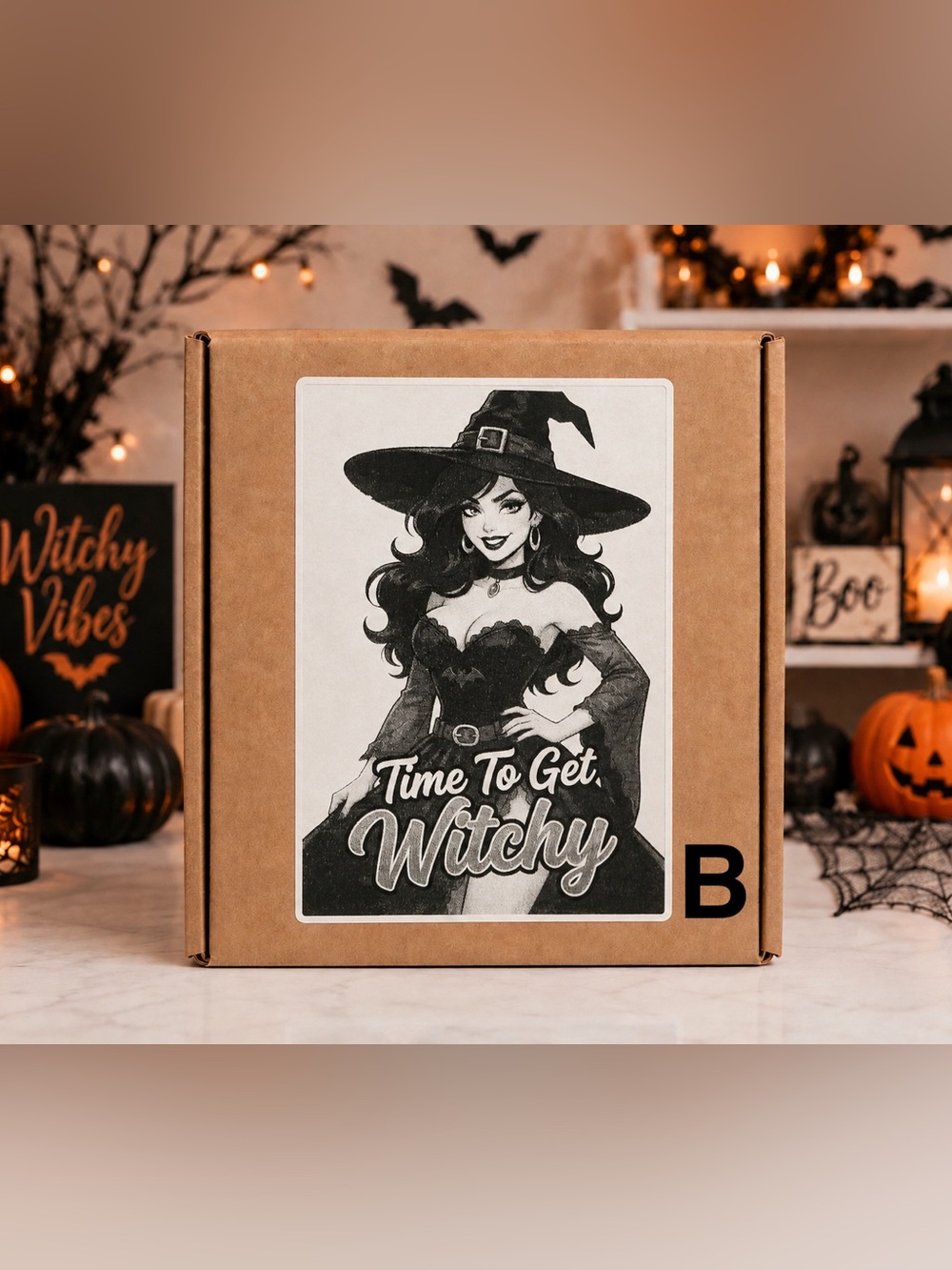 Time To Get Witchy Funny Stickers-100ct. - Picture 3 of 4